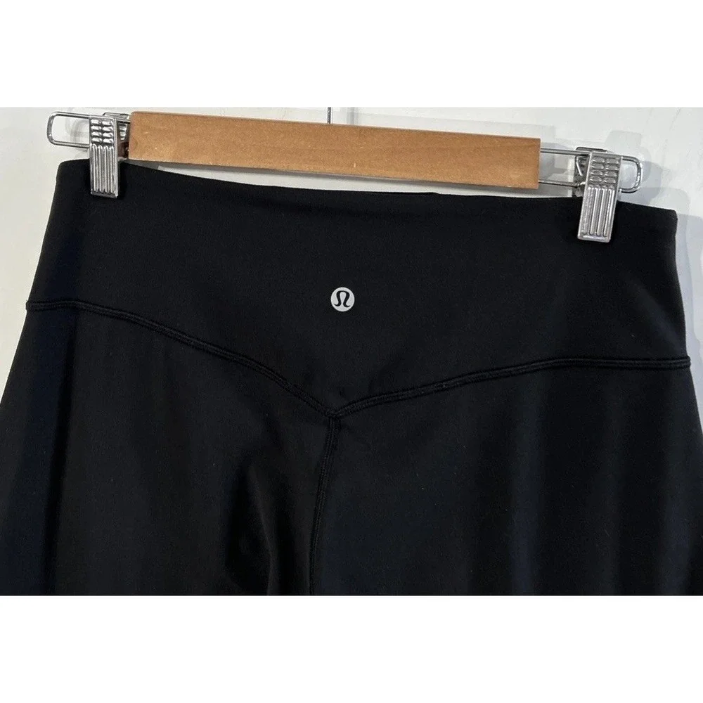 Lululemon Women's Align Jogger Crop LW6ATAS Black Size 8 NO Pilling